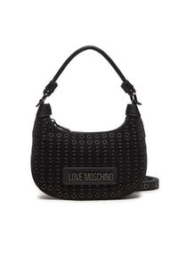 Love Moschino - LOVE MOSCHINO Torebka JC4058PP1LLH100B Czarny. Kolor: czarny. Materiał: skórzane #1