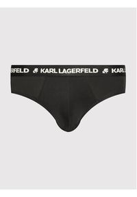 Karl Lagerfeld - KARL LAGERFELD Komplet 3 par slipów Logo 211M2103 Kolorowy. Materiał: bawełna. Wzór: kolorowy #3