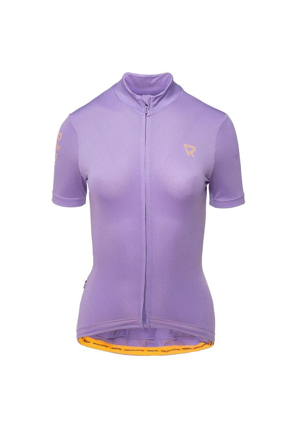 RADVIK - Damska Koszulka Kolarska Skuli. Kolor: różowy. Sport: kolarstwo