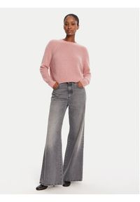 Marella Sweter Digione 2523366414 Różowy Regular Fit. Kolor: różowy. Materiał: wełna #3