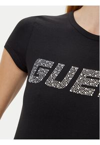 Guess T-Shirt V5GI20 J1314 Czarny Regular Fit. Kolor: czarny. Materiał: bawełna #5