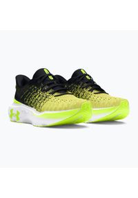 Buty do biegania damskie Under Armour Infinite Elite. Kolor: czarny, żółty. Sport: bieganie