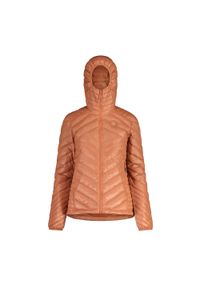 Kurtka zimowa damska Maloja RehM puchowa. Kolor: pomarańczowy. Materiał: puch. Sezon: zima. Styl: sportowy