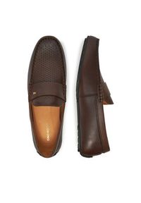 Gino Rossi Mokasyny LUIGI-02 125AM Brązowy. Kolor: brązowy. Materiał: skóra #5
