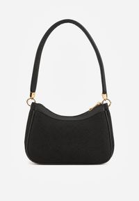 Renee - Czarna Klasyczna Torebka Bagietka z Dodatkowym Paskiem Crossbody Kassenope. Kolor: czarny. Styl: klasyczny #1