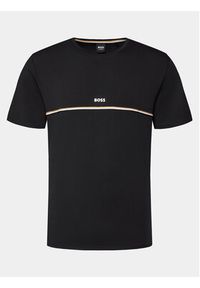BOSS - Boss T-Shirt Unique 50515395 Czarny Regular Fit. Kolor: czarny. Materiał: bawełna #4