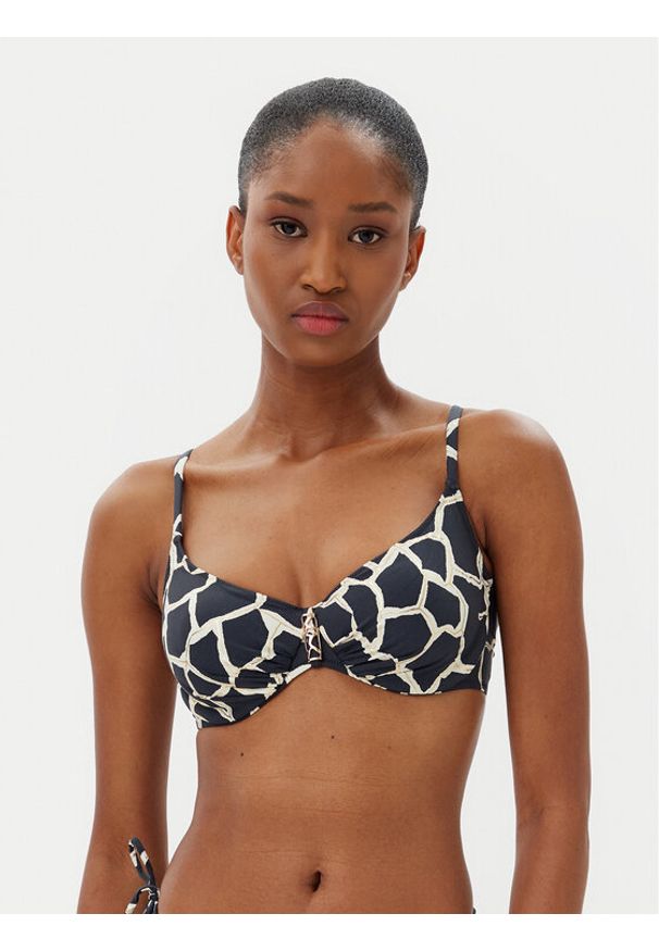 SELMARK - Selmark Góra od bikini BN111 Czarny. Kolor: czarny. Materiał: syntetyk