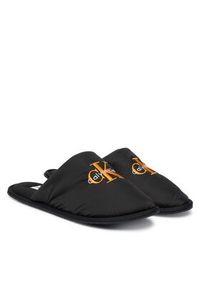 Calvin Klein Kapcie Hotel Slipper Mono Embro YM0YM01392 Czarny. Kolor: czarny. Materiał: materiał #3