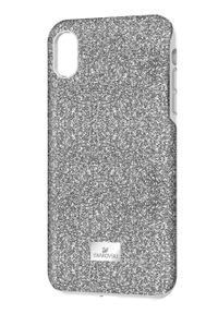 Swarovski - Etui na telefon HIGH IPXS MAX. Kolor: srebrny. Materiał: syntetyk, materiał. Wzór: gładki #2