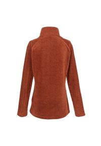 DARE 2B - Bluza Polarowa Damska Pełen Suwak Mayse. Kolor: czerwony. Materiał: polar. Sezon: zima