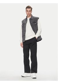 Karl Lagerfeld Jeans Kamizelka A2M14017 Szary Regular Fit. Kolor: szary. Materiał: bawełna #4
