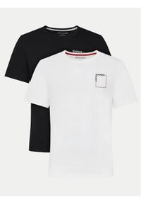 Jack & Jones - Jack&Jones Komplet 2 t-shirtów 12277840 Kolorowy Regular Fit. Materiał: bawełna. Wzór: kolorowy