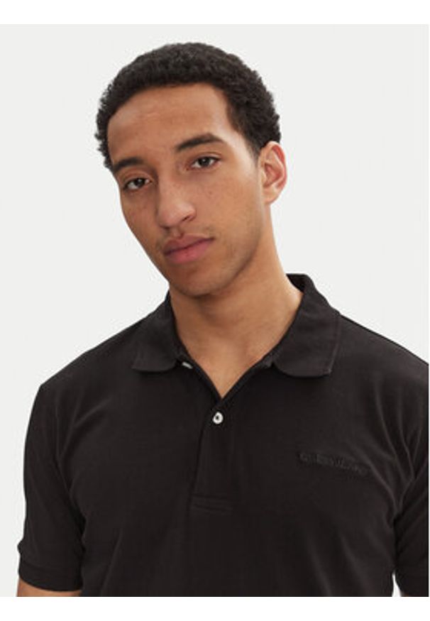 Guess Jeans Polo M4BP29 KCJV1 Czarny Regular Fit. Typ kołnierza: polo. Kolor: czarny. Materiał: bawełna
