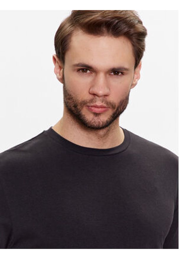 TOMMY HILFIGER - Tommy Hilfiger Komplet 2 t-shirtów UM0UM02762 Czarny Regular Fit. Kolor: czarny. Materiał: bawełna