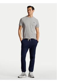Polo Ralph Lauren T-Shirt 710707087006 Szary Regular Fit. Typ kołnierza: polo. Kolor: szary. Materiał: bawełna