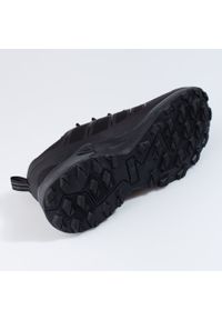 Czarne buty trekkingowe męskie DK Softshell. Kolor: czarny. Materiał: softshell