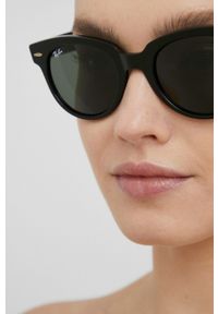 Ray-Ban Okulary przeciwsłoneczne ORION kolor czarny. Kształt: okrągłe. Kolor: czarny #2