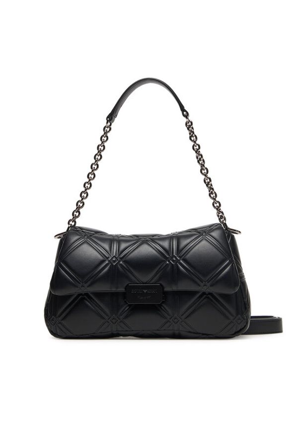Emporio Armani Torebka EW002644 AF18575 UC001 Czarny. Kolor: czarny. Materiał: skórzane