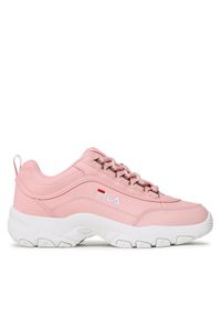 Fila Sneakersy Strada Teens FFT0009.40063 Różowy. Kolor: różowy. Materiał: skóra