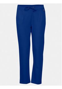 Fransa Spodnie materiałowe 20605622 Niebieski Regular Fit. Kolor: niebieski. Materiał: materiał, syntetyk #4