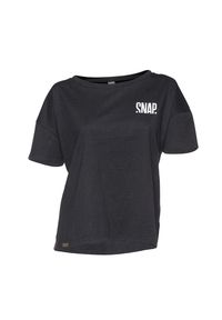 SNAP CLIMBING - Damska koszulka w stylu crop top Snap Climbing. Kolor: czarny. Sport: wspinaczka #1