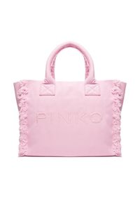 Pinko - PINKO Torebka Beach Shopping PE 25 PLTT 100782 A1WQ Różowy. Kolor: różowy