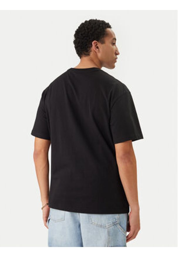DC Shoes T-Shirt Star Filled EDYZT04348 Czarny Regular Fit. Kolor: czarny. Materiał: bawełna