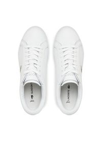 Lacoste Sneakersy Powercourt 7-49SFA0086 Biały. Kolor: biały. Materiał: skóra