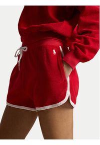 Polo Ralph Lauren Szorty sportowe 211A12956002 Czerwony Relaxed Fit. Kolor: czerwony. Materiał: bawełna #5