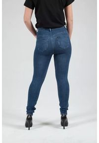 Lee - LEE SCARLETT DAMSKIE SPODNIE JEANSOWE JEANSY BLUE LUX L30LETLS #4