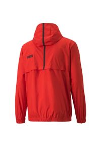 Kurtka męska Puma ESS+TAPE Windbreaker. Kolor: czerwony