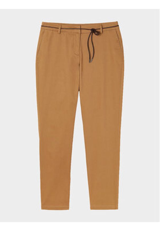 Tatuum Spodnie materiałowe Amiso T2319.142 Brązowy Slim Fit. Kolor: brązowy. Materiał: bawełna