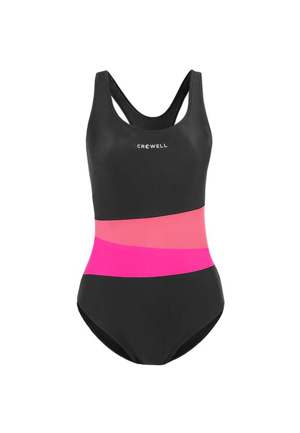 CROWELL - Damski Jednoczęściowy Kostium Kąpielowy Lola. Kolor: różowy, wielokolorowy, czarny