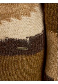 INDICODE Sweter Banfix 35-716 Brązowy Regular Fit. Kolor: brązowy. Materiał: syntetyk #3