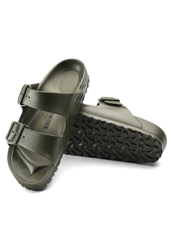 Birkenstock - BIRKENSTOCK ARIZONA EVA Klapki męskie. Okazja: na co dzień, na spacer, do pracy. Kolor: zielony. Styl: casual