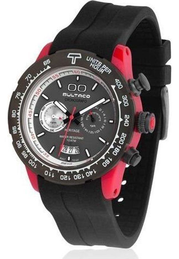 Zegarek Bultaco Zegarek Męski Bultaco H1PR43C-CA1 (43 mm)