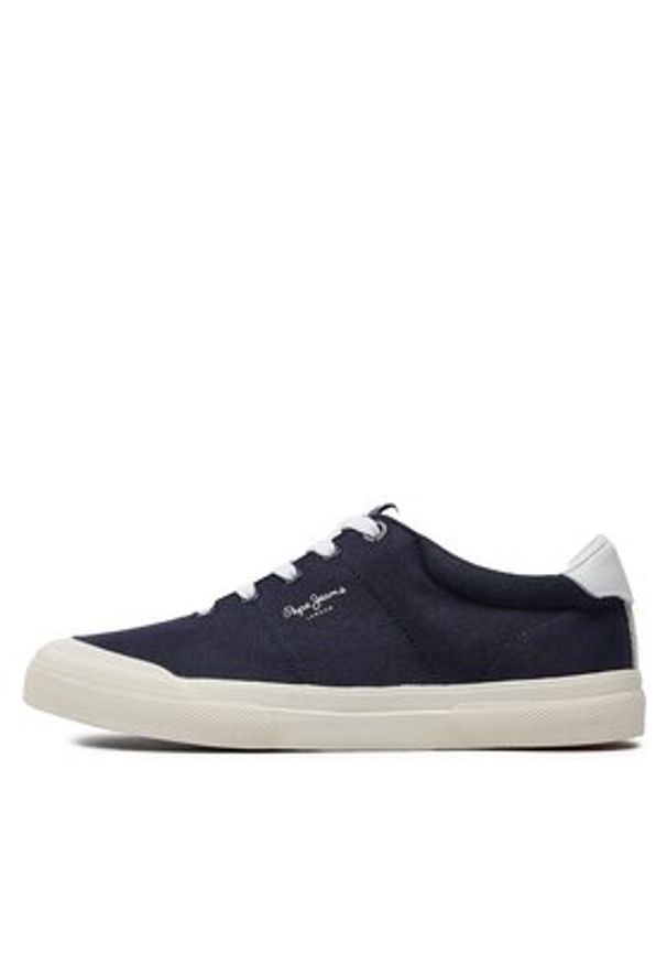 Pepe Jeans Sneakersy Kenton Serie M PMS31041 Granatowy. Kolor: niebieski. Materiał: materiał