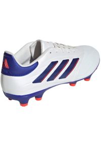 Adidas - Buty piłkarskie adidas Copa Pure 2 League Fg IG6408 białe. Zapięcie: sznurówki. Kolor: biały. Materiał: syntetyk, skóra, materiał. Szerokość cholewki: normalna. Sport: piłka nożna