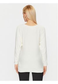 Guess Sweter W3BR25 Z2NQ2 Biały Regular Fit. Kolor: biały. Materiał: wiskoza #5