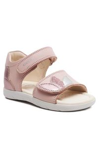 Geox Sandały B Sandal Alul Girl B451YB 085NF C8237 S Różowy. Kolor: różowy