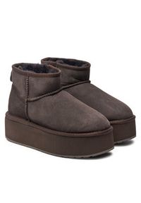 EMU Australia Śniegowce Stinger Micro Flatform W13082 Brązowy. Kolor: brązowy. Materiał: skóra #4