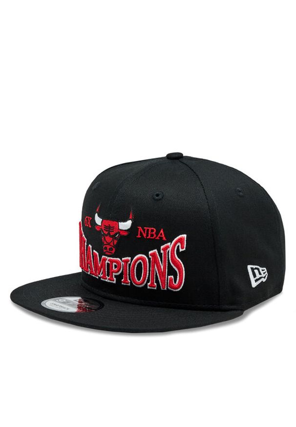 New Era Czapka z daszkiem Champions Patch 950 Bulls 60364218 Czarny. Kolor: czarny. Materiał: materiał, bawełna