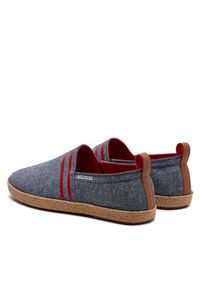 TOMMY HILFIGER - Tommy Hilfiger Espadryle Hilfiger Espadrille C Chambray FM0FM04982 Granatowy. Kolor: niebieski