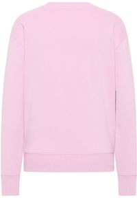 Mustang - DAMSKA BLUZA MUSTANG LOGO Aberdeen Pink Lavender 1014960 8070 #7