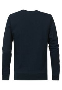 Petrol Industries Bluza M-1030-SWR331 Granatowy Regular Fit. Kolor: niebieski. Materiał: bawełna