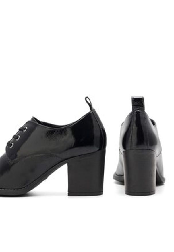 Lasocki Półbuty WI23-RUTH-06 Czarny. Kolor: czarny. Materiał: skóra, lakier