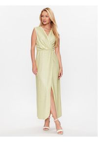 Rinascimento Sukienka koktajlowa CFC0113696003 Zielony Regular Fit. Kolor: zielony. Materiał: syntetyk. Styl: wizytowy #2