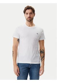 Calvin Klein Jeans Komplet 2 t-shirtów Monologo J30J320199 Kolorowy Regular Fit. Materiał: bawełna. Wzór: kolorowy #4
