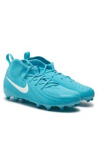 Nike Buty do piłki nożnej Jr Phantom Luna II Acad F/MG FJ2603 400 Niebieski. Kolor: niebieski. Materiał: skóra #7