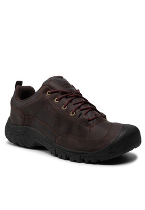 keen - Keen Półbuty Targhee III Oxford 1022513 Brązowy. Kolor: brązowy. Materiał: skóra